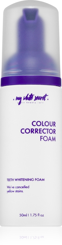 My White Secret Teeth Whitening Foam penový korektor na bielenie zubov