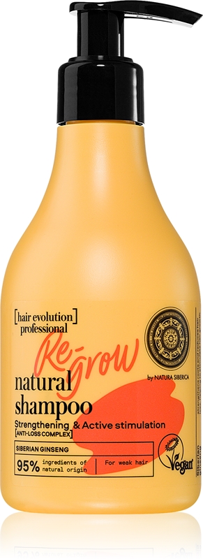 Natura Siberica Hair Evolution Re-Grow Energiat andev šampoon nõrkadele ...