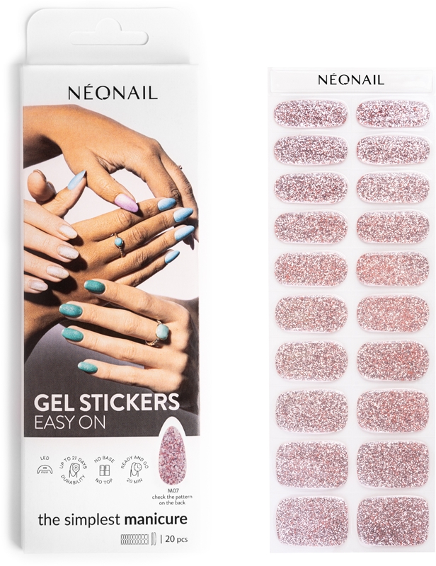 NEONAIL Easy On Gel Stickers