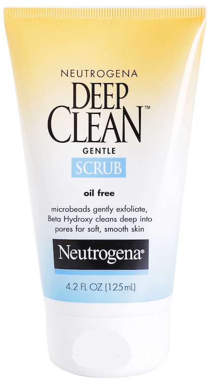 Neutrogena Deep Clean Gentle Scrub Oil Free 4.2 fl oz product package
