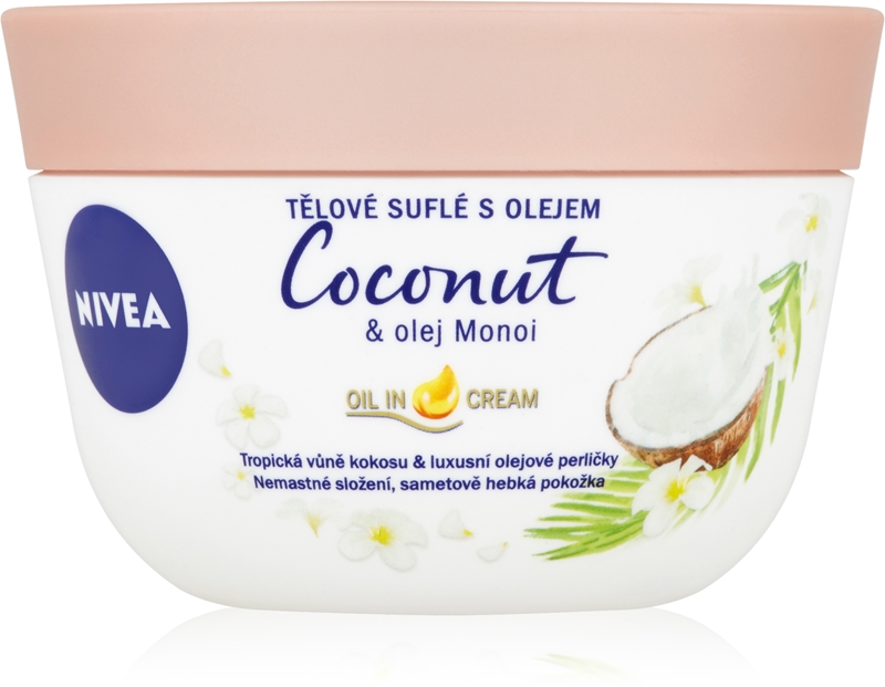 NIVEA Coconut & Monoi Oil body soufflé notino.co.uk