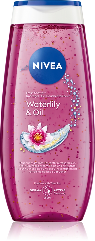 Nivea Waterlily & Oil Duschgel – Für Unisex Erwachsene, Pflegendes Duscherlebnis