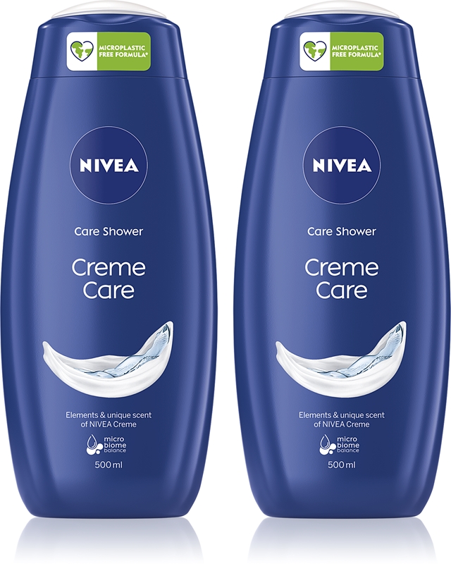 Nivea Creme Care creamy shower gel 2 x 500 ml (economy pack) notino.co.uk
