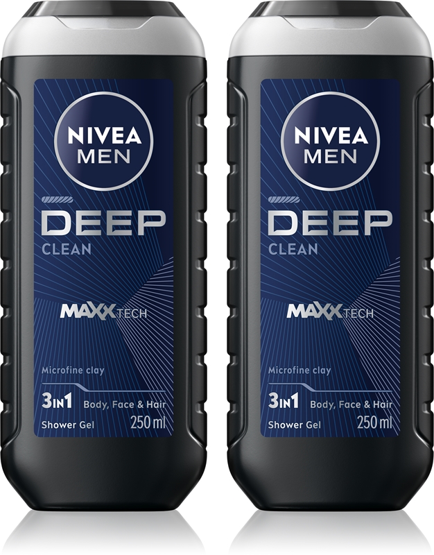 NIVEA MEN Deep Body Wash for Men economy pack | notino.ie