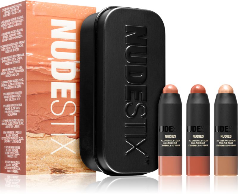 Nudestix Kit Nudies Mini Zestaw Kosmetyków Dekoracyjnych Nadający Naturalny Wygląd