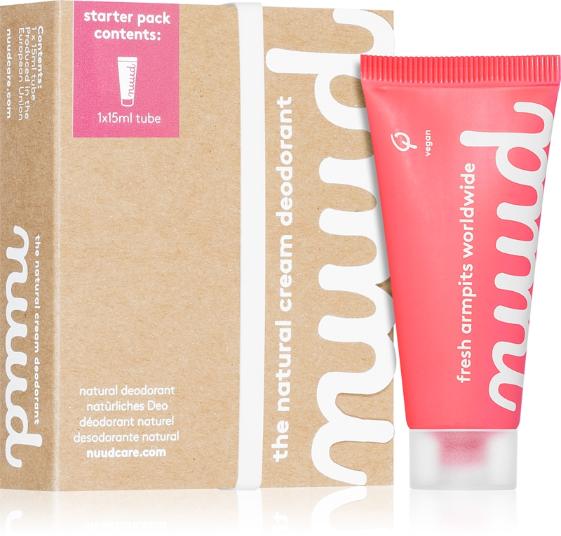 nuud Starter Pack Red déodorant crème Naturel notino.be