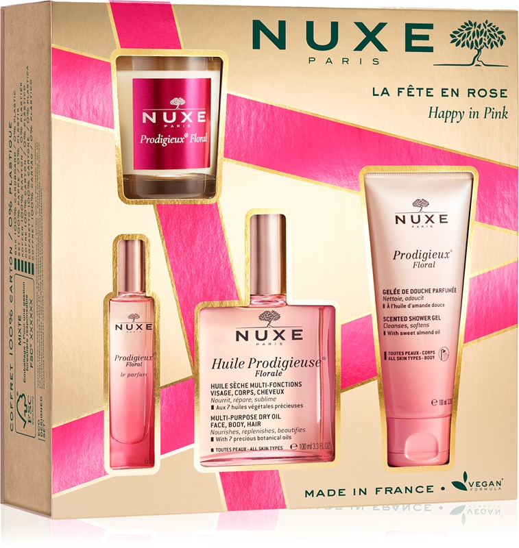 Nuxe Huile Prodigieuse Florale 100ml + Huile Prodigieuse® Or Florale 50ml = 4 Mini 10ml Offertes main image 0
