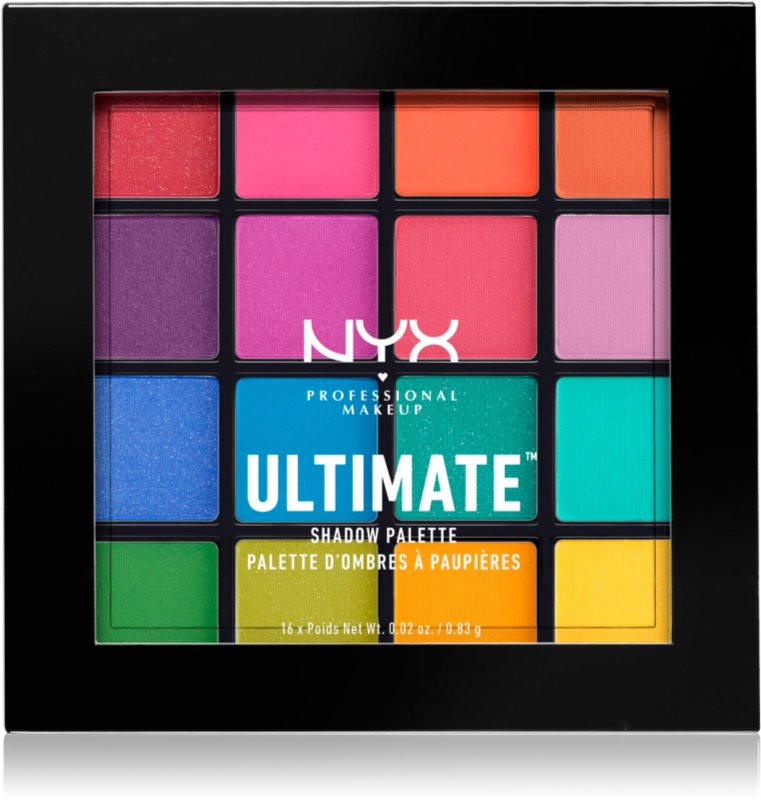 Nyx Professional Makeup Ultimate Shadow Palette Palette De Fards Paupi Res Notino Fr