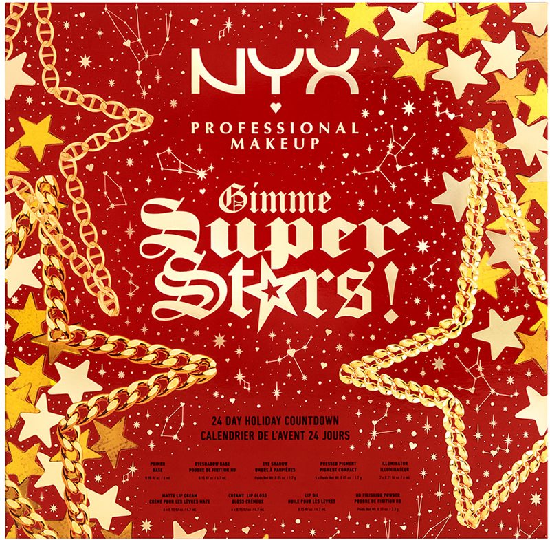 NYX Professional Makeup Gimme SuperStars! 24 Days Advent Calendar