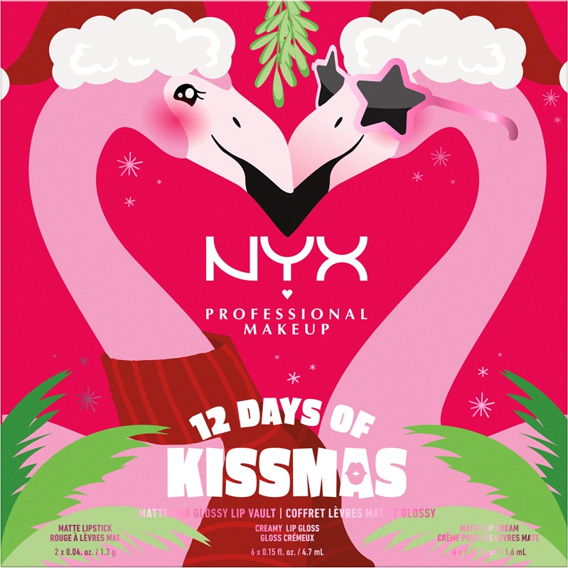 Nyx professional makeup fa la l a land advent calendar for lips