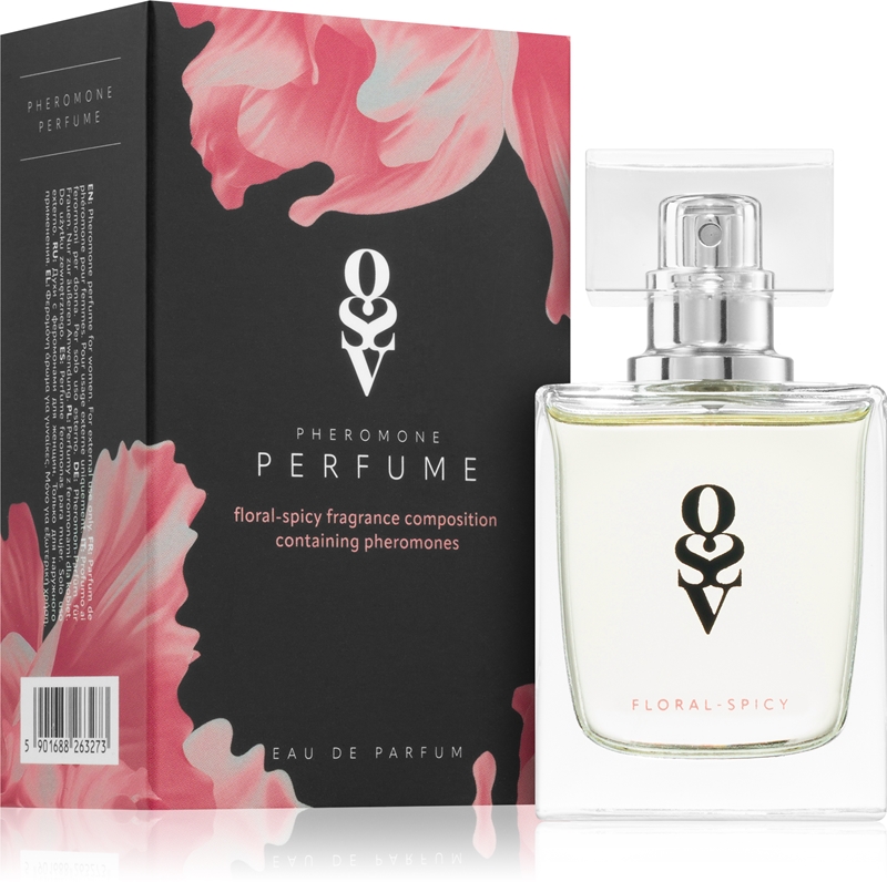 Parfum femme aux phéromones