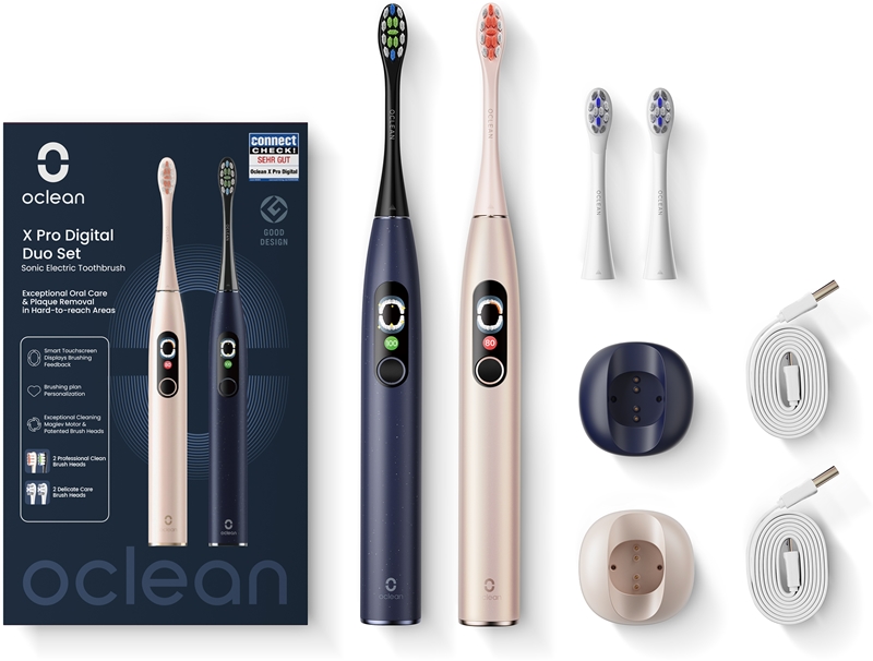 Oclean X Pro Digital Duo Set