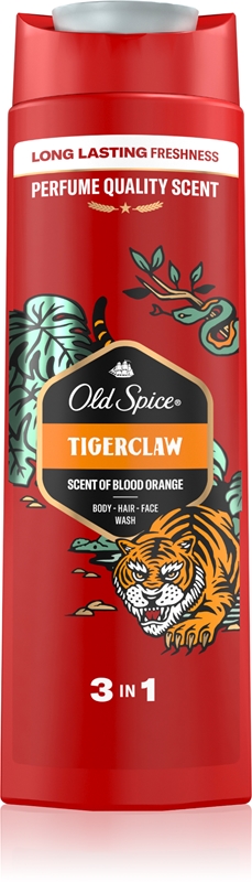 Old Spice Tigerclaw Duschgel für Gesicht, Körper und Haare | NOTINO