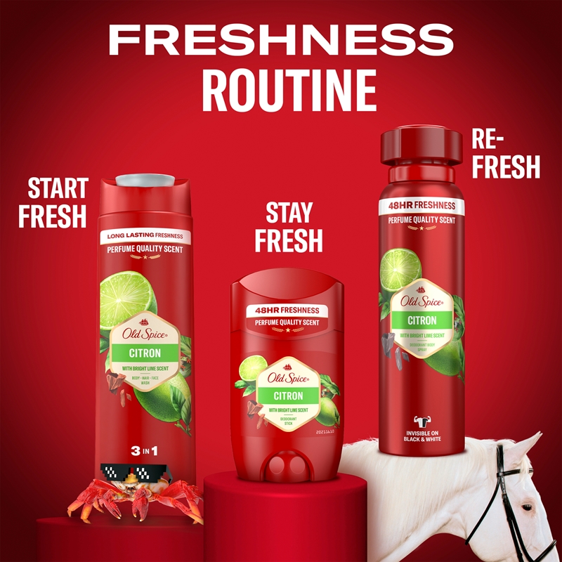 Old Spice Citron Zīmuļveida dezodorants vīriešiem | notino.lv