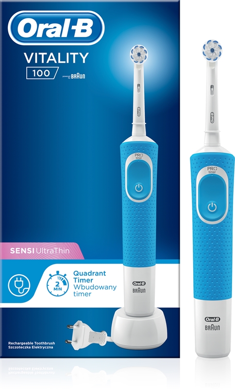 Oral B Vitality 100 Ultra Thin Brosse à Dents électrique | Notino.be