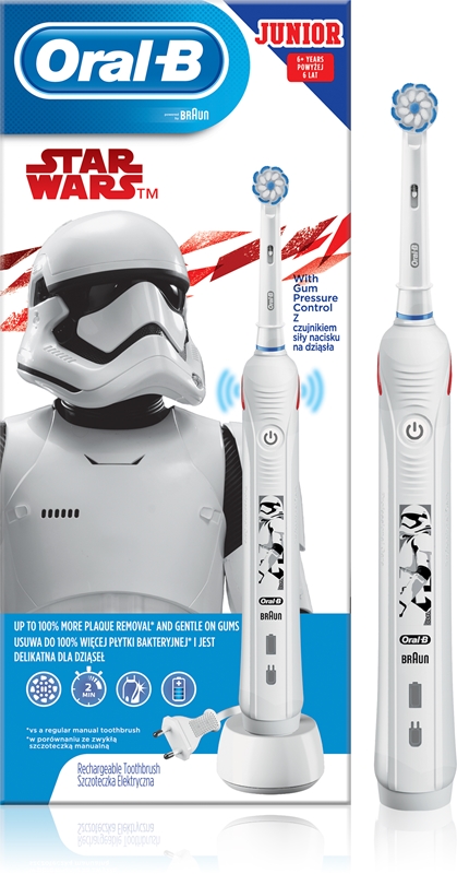 Oral B Junior 6+ Star Wars Periuta De Dinti Electrica | Notino.ro