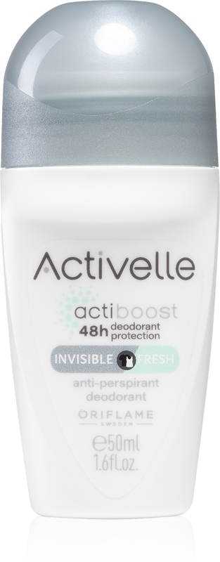 Oriflame Activelle Invisible Fresh déodorant bille anti-transpirant ...