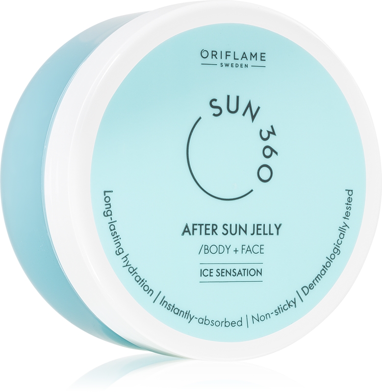 Oriflame Sun 360 After Sun Cooling Gel for body and face notino.ie