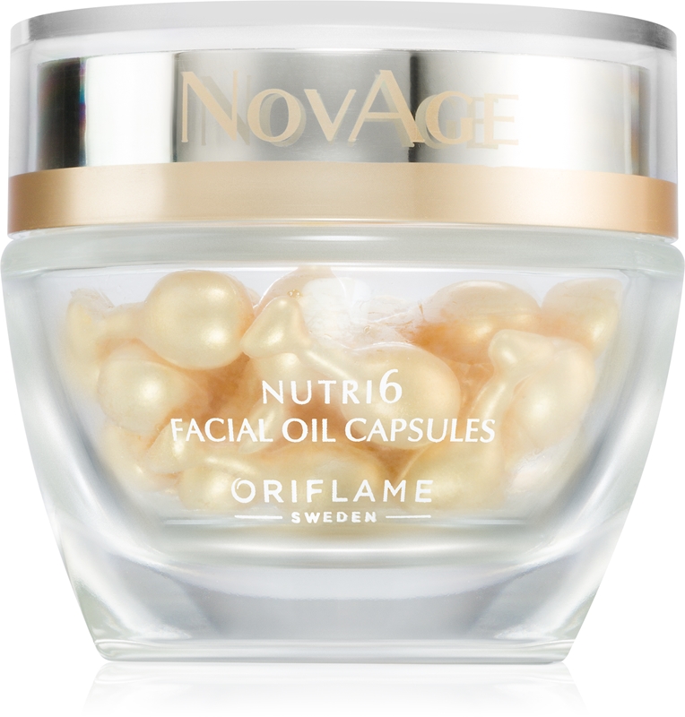 Oriflame NovAge Nutri6 Facial Serum In Capsules with nourishing effect ...