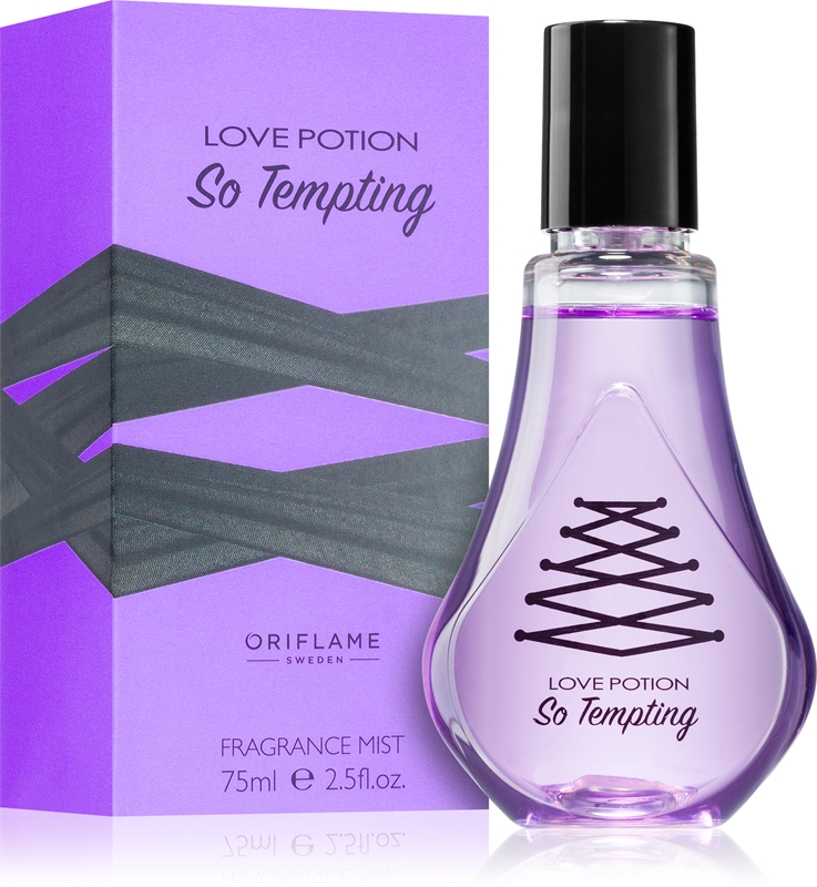 Temting Body Oriflame Love Potion So Tempting Perfumed Body and Hair Mist for women ...