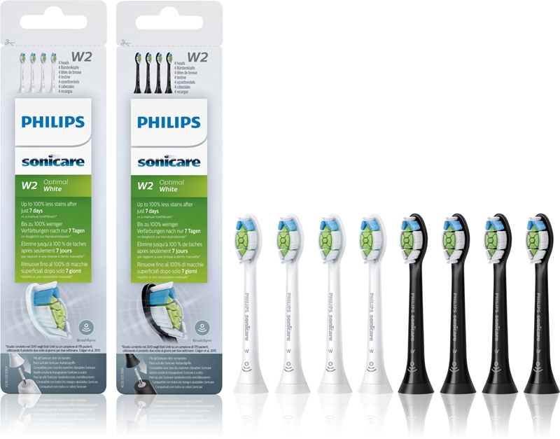 8 Têtes de brosse à dents de rechange pour Philips Sonicare,Têtes de