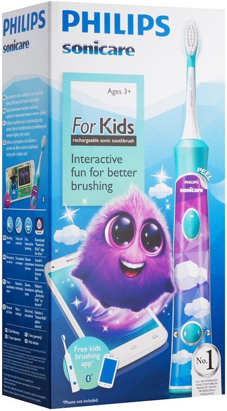 Philips Sonicare For Kids HX6322/04 sonický elektrický zubní kartáček ...