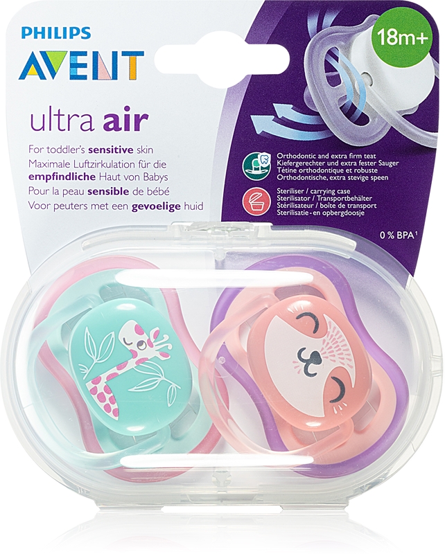 Philips Avent Soother Ultra Air 18m+ dummy notino.co.uk