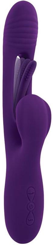 Playboy Pleasure THE THRILL USB Rechargeable Rabbit Vibrator 24.4cm