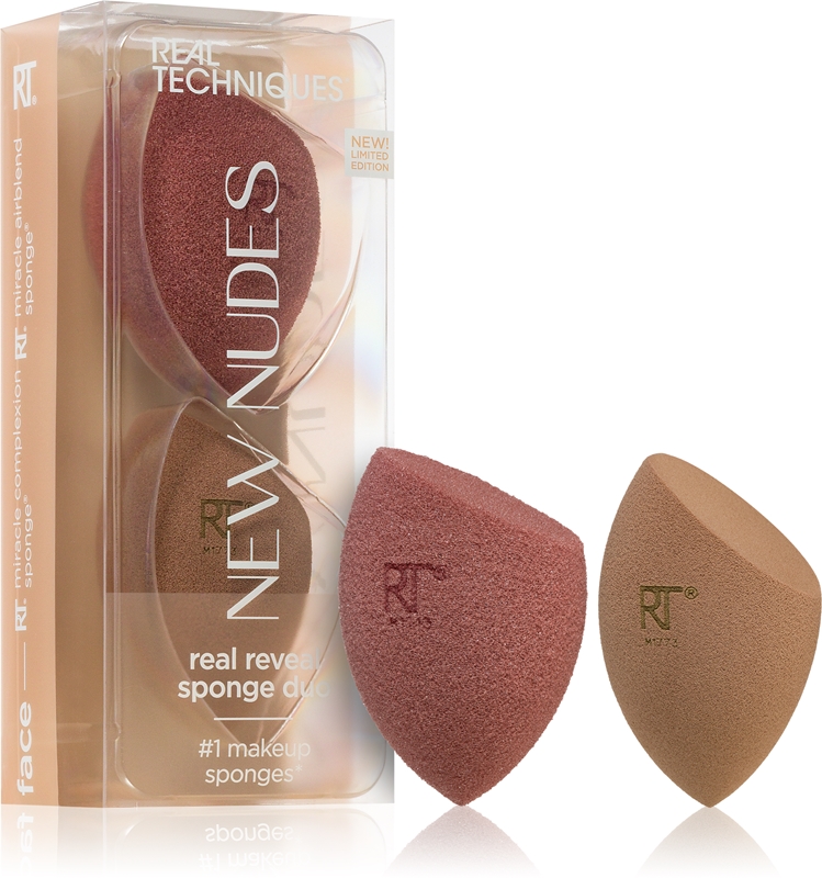 Real Techniques New Nudes makeup sponge, 2 pcs notino.co.uk
