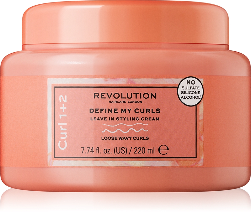 Revolution Haircare My Curls 1+2 Define My Curls Styling Cream for wavy hair notino.ie