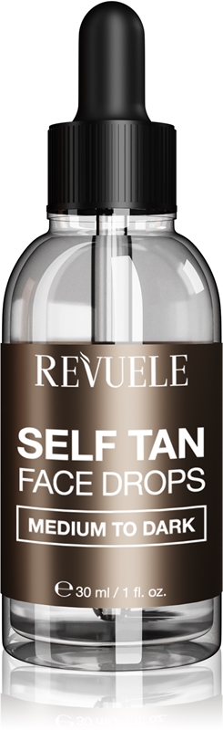 Self tan face drops