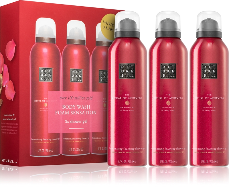 Rituals The Ritual Of Ayurveda Shower Foam economy pack notino.ie