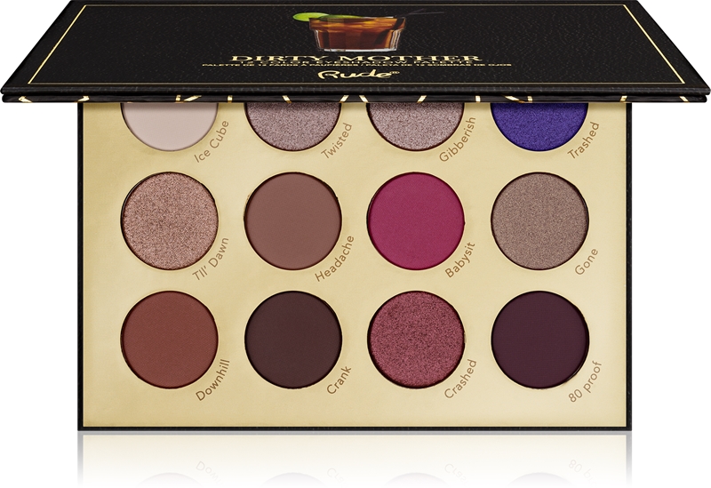 Rude Cosmetics Cocktail Party Collection Dirty Mother Eyeshadow Palette notino.co.uk