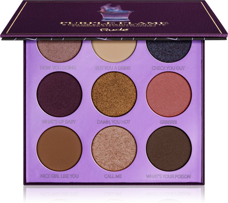 Rude Cosmetics Cocktail Party 9 Shades Eyeshadow Palette Notinoie 