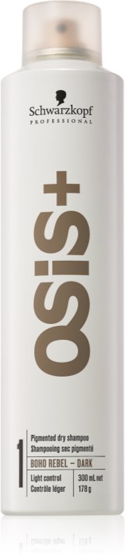 Schwarzkopf Professional Osis Boho Rebel Shampooing Sec Rafraîchissant Pour Cheveux Foncés 1556