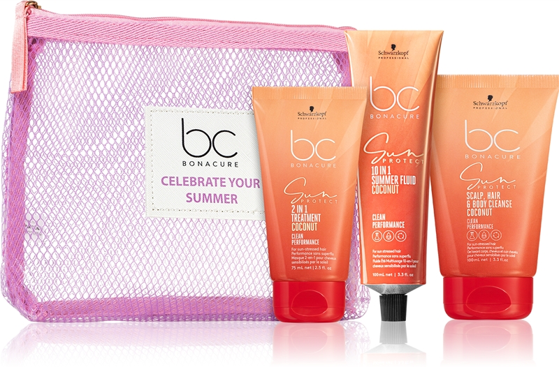 Schwarzkopf Professional BC Bonacure Sun Protect Pouch 2023 Travel Set For Hair Notino Co Uk