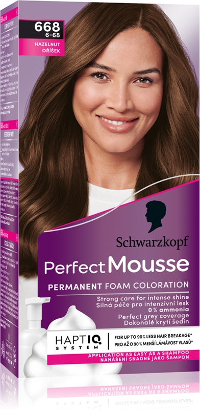 Schwarzkopf Perfect Mousse Permanent Hair Dye Notino Co Uk   Schwarzkopf Perfect Mousse Permanent Hair Dye  