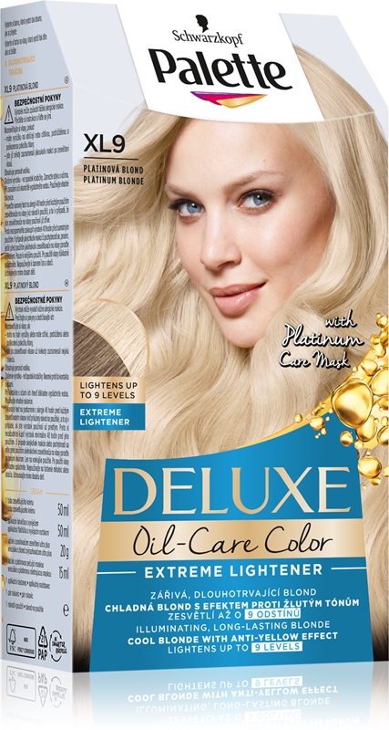 Schwarzkopf Palette Deluxe dye remover for lightening hair notino.co.uk