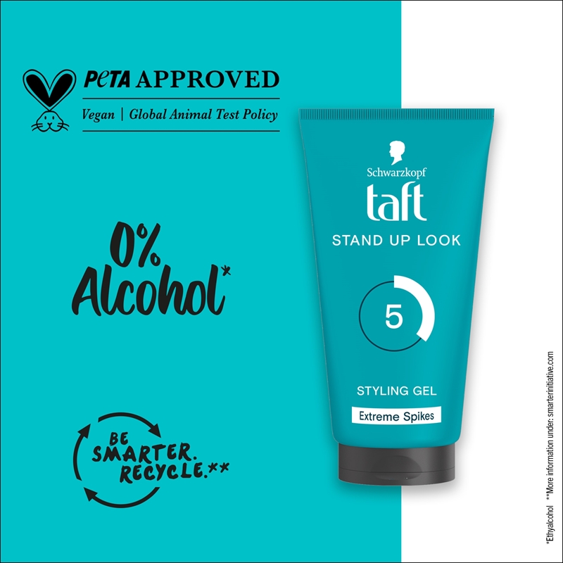 Schwarzkopf Taft Stand Up Look styling gel extra strong hold notino.co.uk