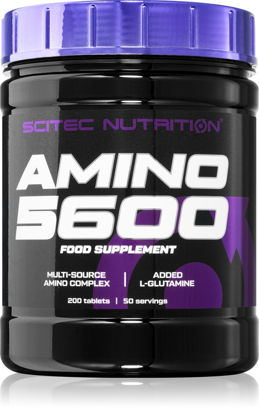 Scitec Nutrition Amino 5600 Comprimés, Acides Aminés Essentiels & BCAA Avec L-Glutamine, Favorise La Récupération Et La Croissance Musculaire, Formule Protéine De Lactosérum & Caséinate, 200 Comprimés - View #6