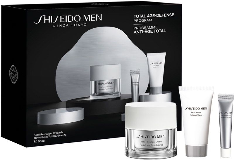 Shiseido Men Total Revitalizer Value Set gift set for men | notino.co.uk