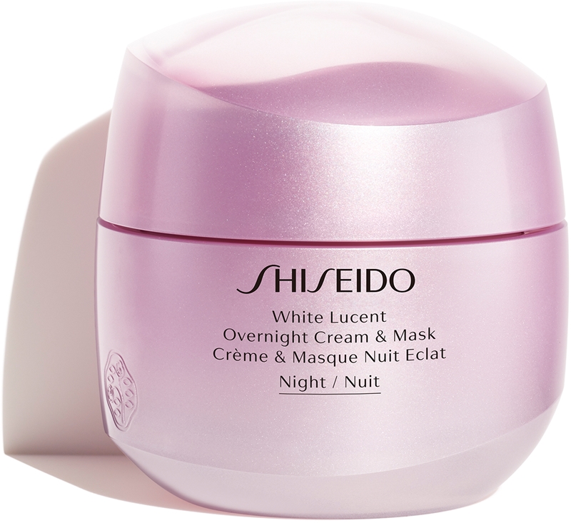 Shiseido Shiseido White Lucent Overnight Cream & Mask maschera e crema notte idratante contro le macchie della pelle