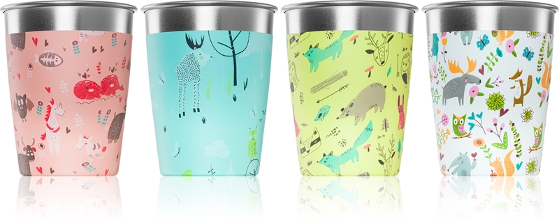 Set 6 Bicchieri Per Bambini Happy Zoo - Vetro, 205ml, Lavabile In Lavastoviglie, Design Divertente - Foto 12