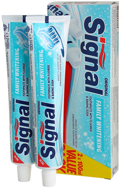 Signal Family Whitening зубна паста з відбілюючим ефектом | notino.ua ...