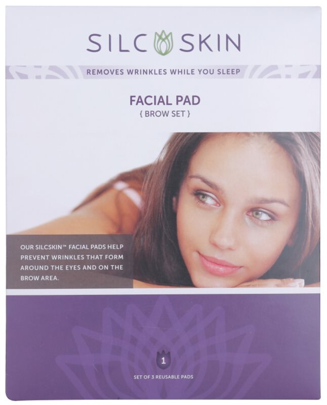 Silcskin Facial Pad Silikonové Polštářky Proti Vráskám V Oblasti čela A