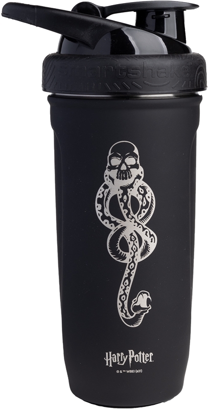 Smartshake Harry Potter Deathly Hallows Stainless Steel Shaker Bottle - 900ml/30oz, Leakproof, BPA Free - View #4
