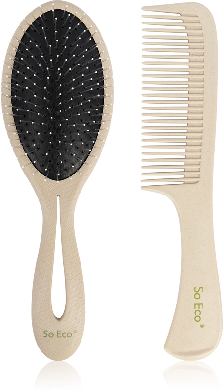 So Eco Biodegradable Blow Dry Hair Set – Biologisch Abbaubare Föhnbürste & Kamm Für Schnelles Styling