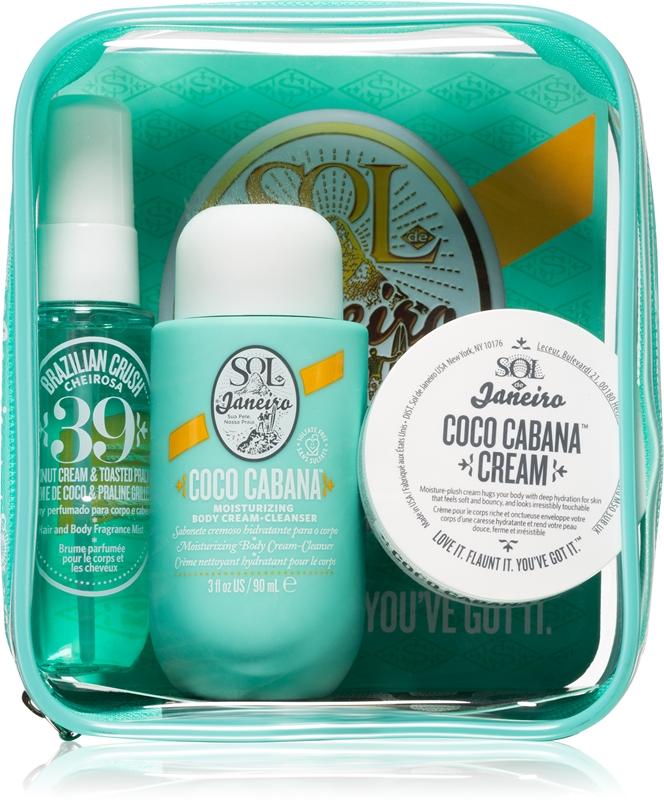 Sol de Janeiro Coco Cabana Jet Set kit voyage notino.fr