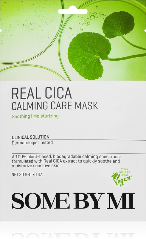 Some By Mi Clinical Solution Cica Calming Care Mask Kalmerende Sheet ...