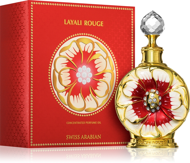 Swiss Arabian Layali Rouge perfumed oil for women | notino.co.uk